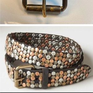 Gorgeous Studded Belt -from Sundance- Catalog! Medium 31-38” Campomaggi
